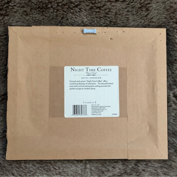 LONDON Framed Black & White Print, NIGHT TIME COFFEE - Series # 27606 - Picture 2 of 8